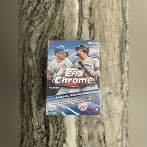 2020 Topps Chrome Baseball Blaster Box